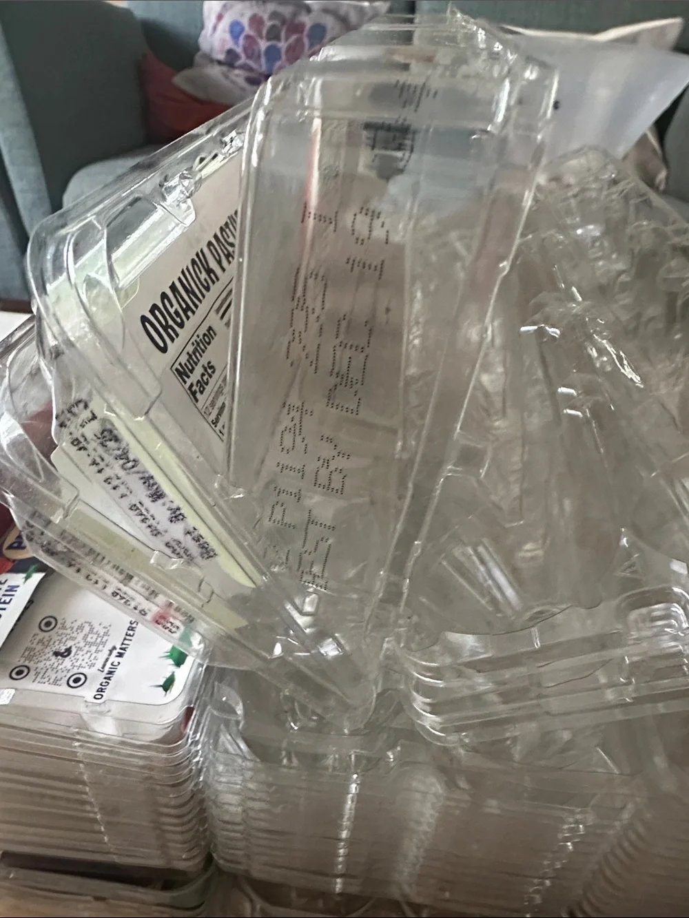 Clear Plastic Egg Carton lot